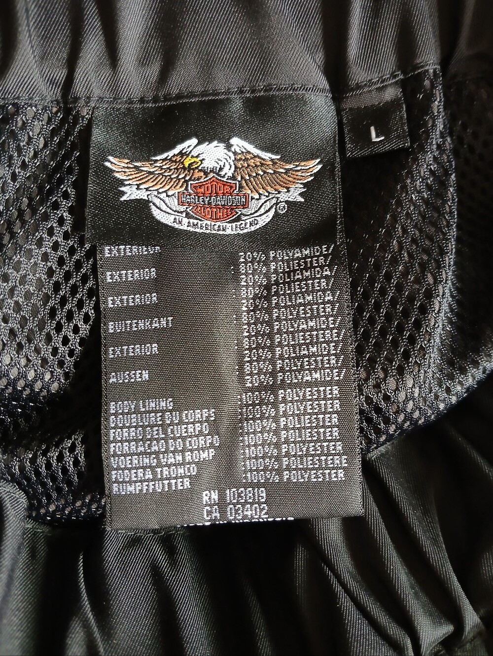 Ladies Harley Davidson Riding Pants - Picture 6 of 6